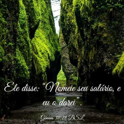 Picture 03 - Gênesis 30:28 BSL - Ele disse: “Nomeie seu salário, e eu o - Bible Verse Picture