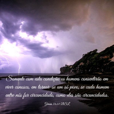 Picture 03 - Gênesis 34:22 BSL - Somente com esta condição os homens - Bible Verse Picture