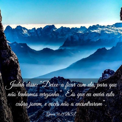 Picture 03 - Gênesis 38:23 BSL - Judah disse: “Deixe-a ficar com ela, para que - Bible Verse Picture
