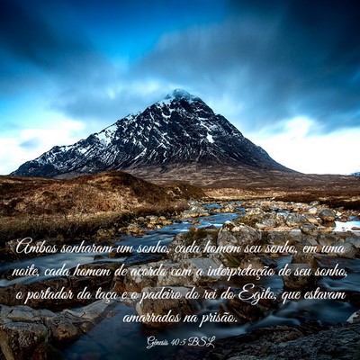Picture 03 - Gênesis 40:5 BSL - Ambos sonharam um sonho, cada homem seu sonho, em - Bible Verse Picture