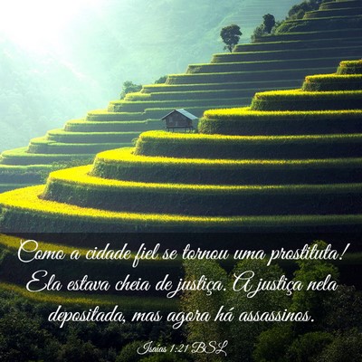 Picture 03 - Isaías 1:21 BSL - Como a cidade fiel se tornou uma prostituta! Ela - Bible Verse Picture