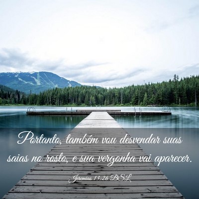 Picture 03 - Jeremias 13:26 BSL - Portanto, também vou desvendar suas saias no - Bible Verse Picture