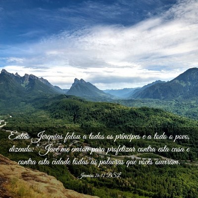 Picture 03 - Jeremias 26:12 BSL - Então Jeremias falou a todos os príncipes e a - Bible Verse Picture