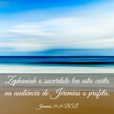 Picture 03 - Jeremias 29:29 BSL - Zephaniah o sacerdote leu esta carta na - Bible Verse Picture