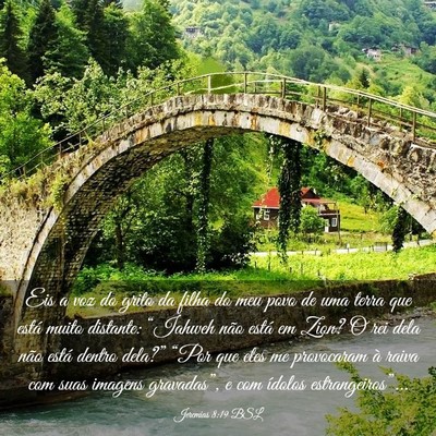Picture 03 - Jeremias 8:19 BSL - Eis a voz do grito da filha do meu povo de uma - Bible Verse Picture