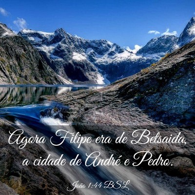 Picture 03 - João 1:44 BSL - Agora Filipe era de Betsaida, a cidade de André - Bible Verse Picture