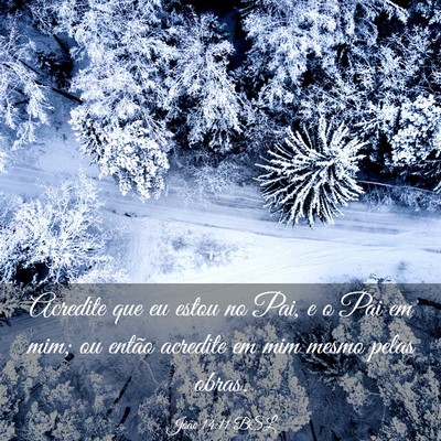 Picture 03 - João 14:11 BSL - Acredite que eu estou no Pai, e o Pai em mim; ou - Bible Verse Picture