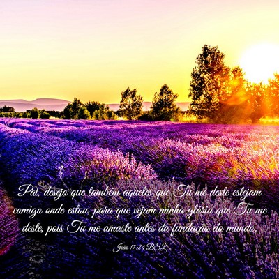 Picture 03 - João 17:24 BSL - Pai, desejo que também aqueles que Tu me deste - Bible Verse Picture