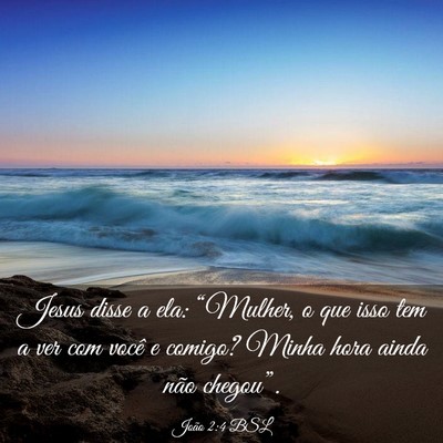 Picture 03 - João 2:4 BSL - Jesus disse a ela: “Mulher, o que isso tem a - Bible Verse Picture