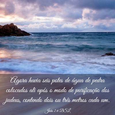 Picture 03 - João 2:6 BSL - Agora havia seis potes de água de pedra - Bible Verse Picture
