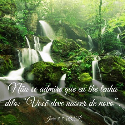 Picture 03 - João 3:7 BSL - Não se admire que eu lhe tenha dito: “Você - Bible Verse Picture