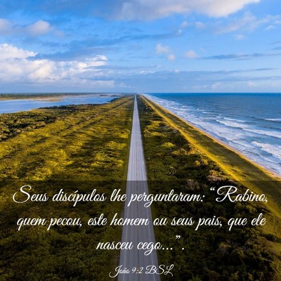 Picture 03 - João 9:2 BSL - Seus discípulos lhe perguntaram: “Rabino, quem - Bible Verse Picture