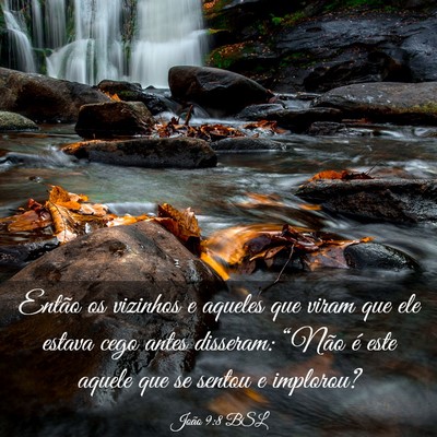 Picture 03 - João 9:8 BSL - Então os vizinhos e aqueles que viram que ele - Bible Verse Picture
