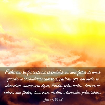Picture 03 - Judas 1:12 BSL - Estes são recifes rochosos escondidos em suas - Bible Verse Picture