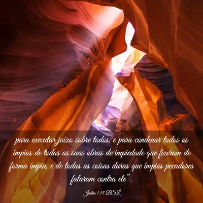 Picture 03 - Judas 1:15 BSL - para executar juízo sobre todos, e para condenar - Bible Verse Picture