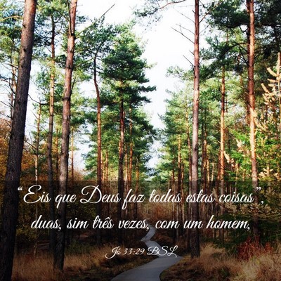 Picture 03 - Jó 33:29 BSL - “Eis que Deus faz todas estas coisas”, duas, - Bible Verse Picture