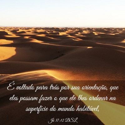 Picture 03 - Jó 37:12 BSL - É voltado para trás por sua orientação, que - Bible Verse Picture