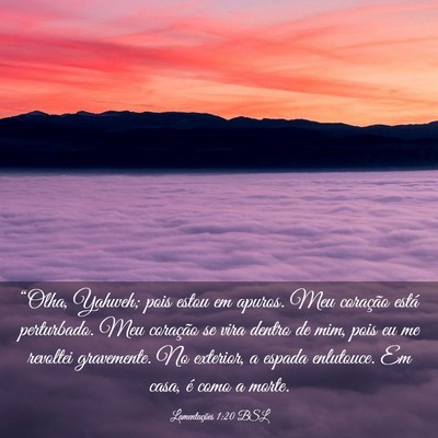 Picture 03 - Lamentações 1:20 BSL - “Olha, Yahweh; pois estou em apuros. Meu - Bible Verse Picture