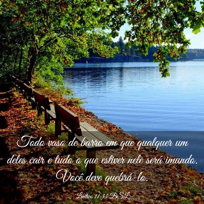 Picture 03 - Levítico 11:33 BSL - Todo vaso de barro em que qualquer um deles cair - Bible Verse Picture