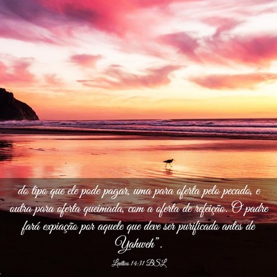 Picture 03 - Levítico 14:31 BSL - do tipo que ele pode pagar, uma para oferta pelo - Bible Verse Picture