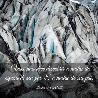 Picture 03 - Levítico 18:8 BSL - “'Você não deve descobrir a nudez da esposa - Bible Verse Picture