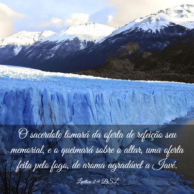 Picture 03 - Levítico 2:9 BSL - O sacerdote tomará da oferta de refeição seu - Bible Verse Picture