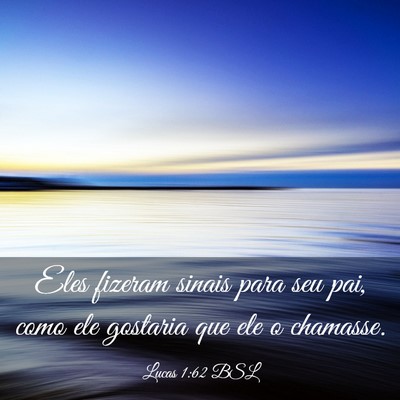 Picture 03 - Lucas 1:62 BSL - Eles fizeram sinais para seu pai, como ele - Bible Verse Picture