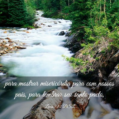 Picture 03 - Lucas 1:72 BSL - para mostrar misericórdia para com nossos pais, - Bible Verse Picture