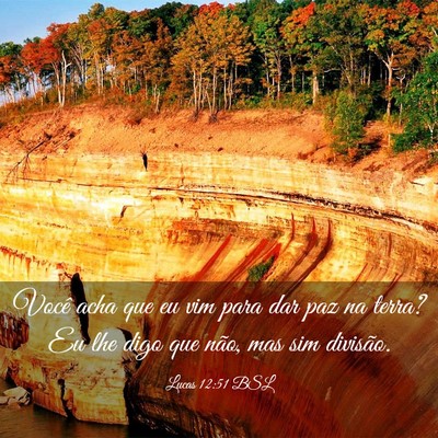 Picture 03 - Lucas 12:51 BSL - Você acha que eu vim para dar paz na terra? Eu - Bible Verse Picture