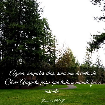 Picture 03 - Lucas 2:1 BSL - Agora, naqueles dias, saiu um decreto de César - Bible Verse Picture