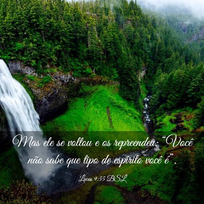 Picture 03 - Lucas 9:55 BSL - Mas ele se voltou e os repreendeu: “Você não - Bible Verse Picture