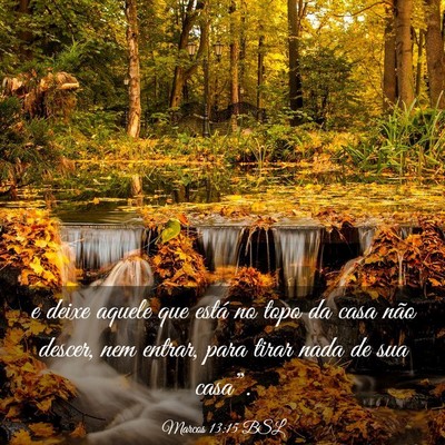 Picture 03 - Marcos 13:15 BSL - e deixe aquele que está no topo da casa não - Bible Verse Picture