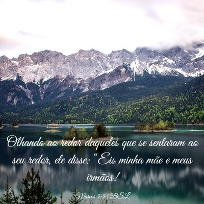 Picture 03 - Marcos 3:34 BSL - Olhando ao redor daqueles que se sentaram ao seu - Bible Verse Picture