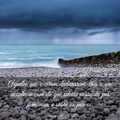 Picture 03 - Marcos 5:16 BSL - Aqueles que o viram declararam-lhes o que - Bible Verse Picture