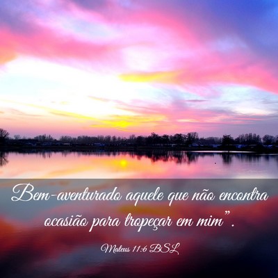 Picture 03 - Mateus 11:6 BSL - Bem-aventurado aquele que não encontra ocasião - Bible Verse Picture