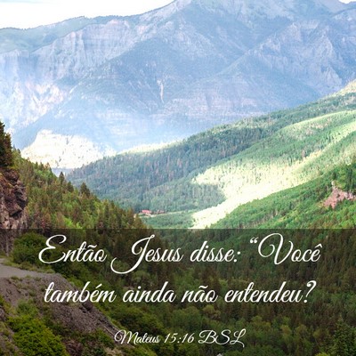 Picture 03 - Mateus 15:16 BSL - Então Jesus disse: “Você também ainda não - Bible Verse Picture
