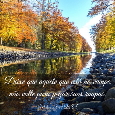 Picture 03 - Mateus 24:18 BSL - Deixe que aquele que está no campo não volte - Bible Verse Picture