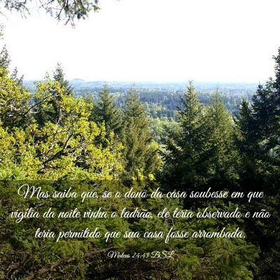 Picture 03 - Mateus 24:43 BSL - Mas saiba que, se o dono da casa soubesse em que - Bible Verse Picture