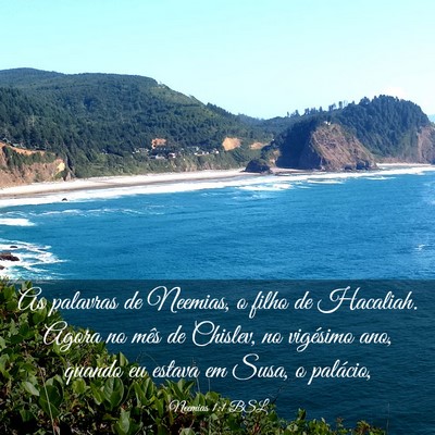 Picture 03 - Neemias 1:1 BSL - As palavras de Neemias, o filho de Hacaliah. - Bible Verse Picture