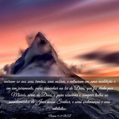 Picture 03 - Neemias 10:29 BSL - uniram-se aos seus irmãos, seus nobres, e - Bible Verse Picture