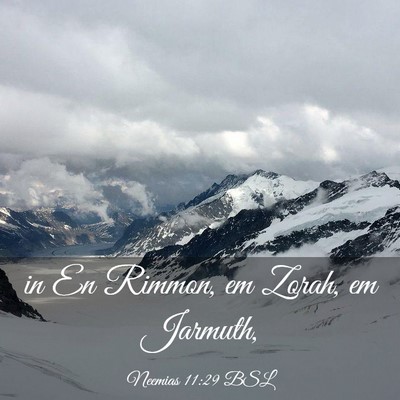 Picture 03 - Neemias 11:29 BSL - in En Rimmon, em Zorah, em - Bible Verse Picture