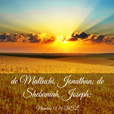 Picture 03 - Neemias 12:14 BSL - de Malluchi, Jonathan; de Shebaniah, - Bible Verse Picture