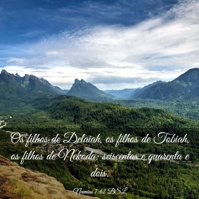 Picture 03 - Neemias 7:62 BSL - Os filhos de Delaiah, os filhos de Tobiah, os - Bible Verse Picture