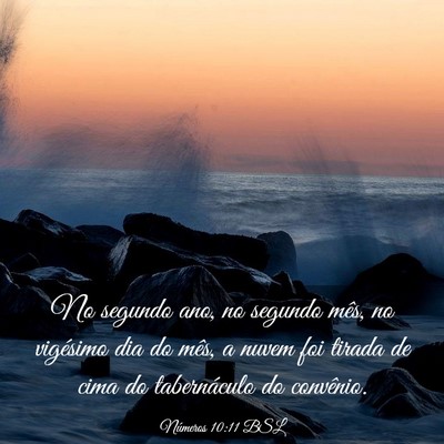 Picture 03 - Números 10:11 BSL - No segundo ano, no segundo mês, no vigésimo dia - Bible Verse Picture