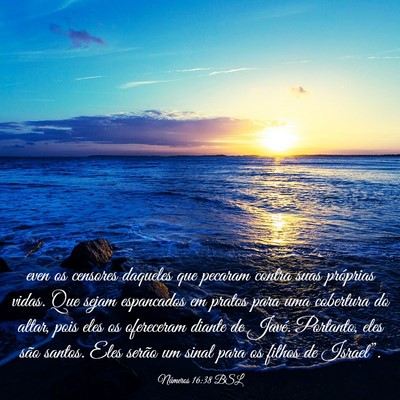Picture 03 - Números 16:38 BSL - even os censores daqueles que pecaram contra suas - Bible Verse Picture