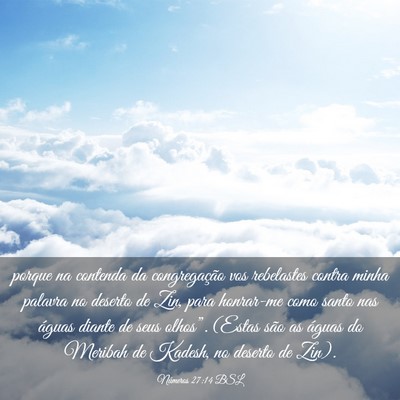 Picture 03 - Números 27:14 BSL - porque na contenda da congregação vos - Bible Verse Picture