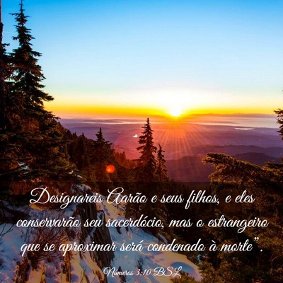 Picture 03 - Números 3:10 BSL - Designareis Aarão e seus filhos, e eles - Bible Verse Picture