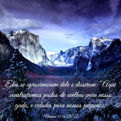 Picture 03 - Números 32:16 BSL - Eles se aproximaram dele e disseram: “Aqui - Bible Verse Picture