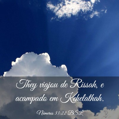 Picture 03 - Números 33:22 BSL - They viajou de Rissah, e acampado em - Bible Verse Picture