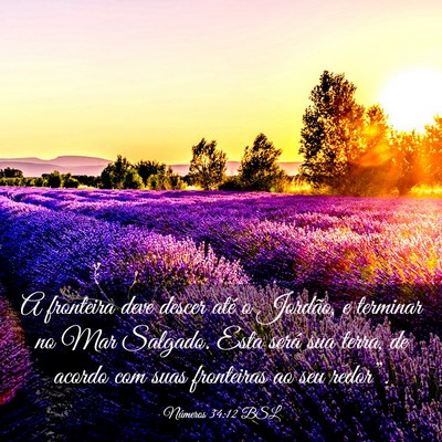 Picture 03 - Números 34:12 BSL - A fronteira deve descer até o Jordão, e - Bible Verse Picture